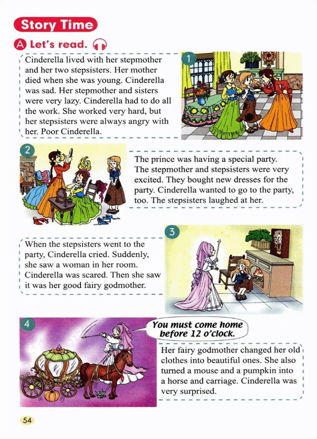 部编版六年级英语上册Story Time第0页