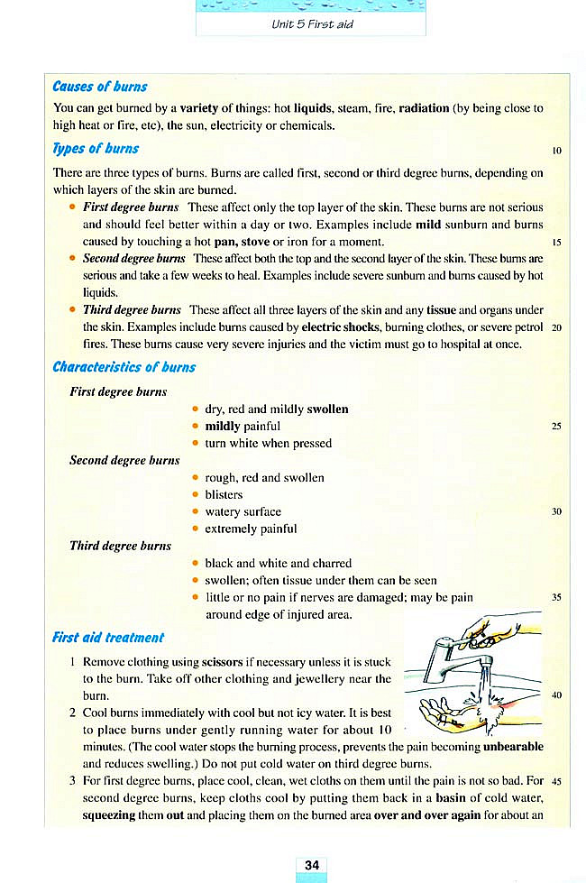 人教版高三英语必修五(2007)Unit 5 First aid第1页