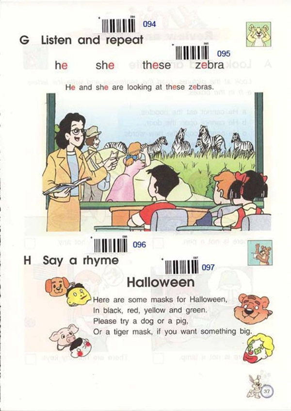 苏教版小学五年级英语上册Halloween第8页