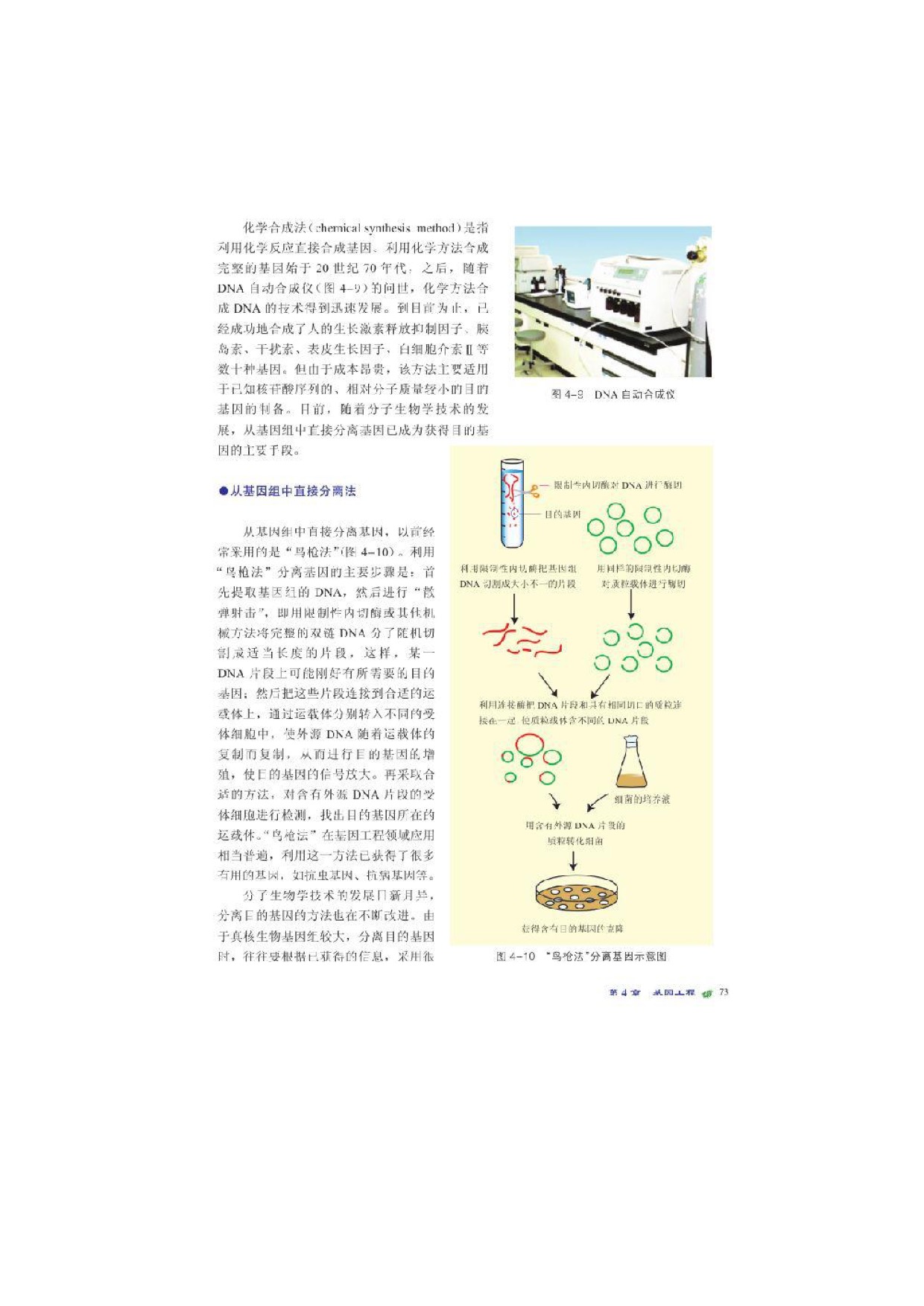 北师大高中生物选修三第二节基因工程的操作程序第1页