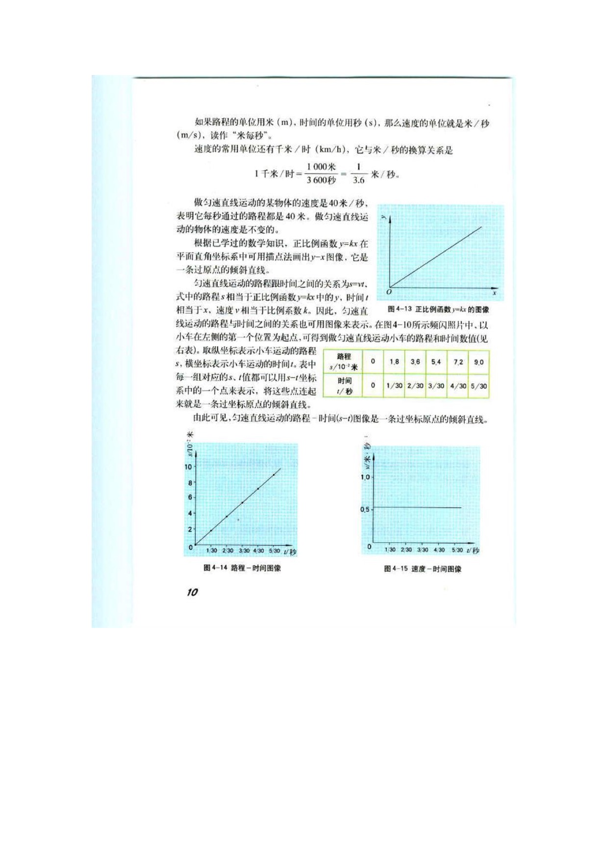 沪教版八年级下册物理4.2匀速直线运动第2页