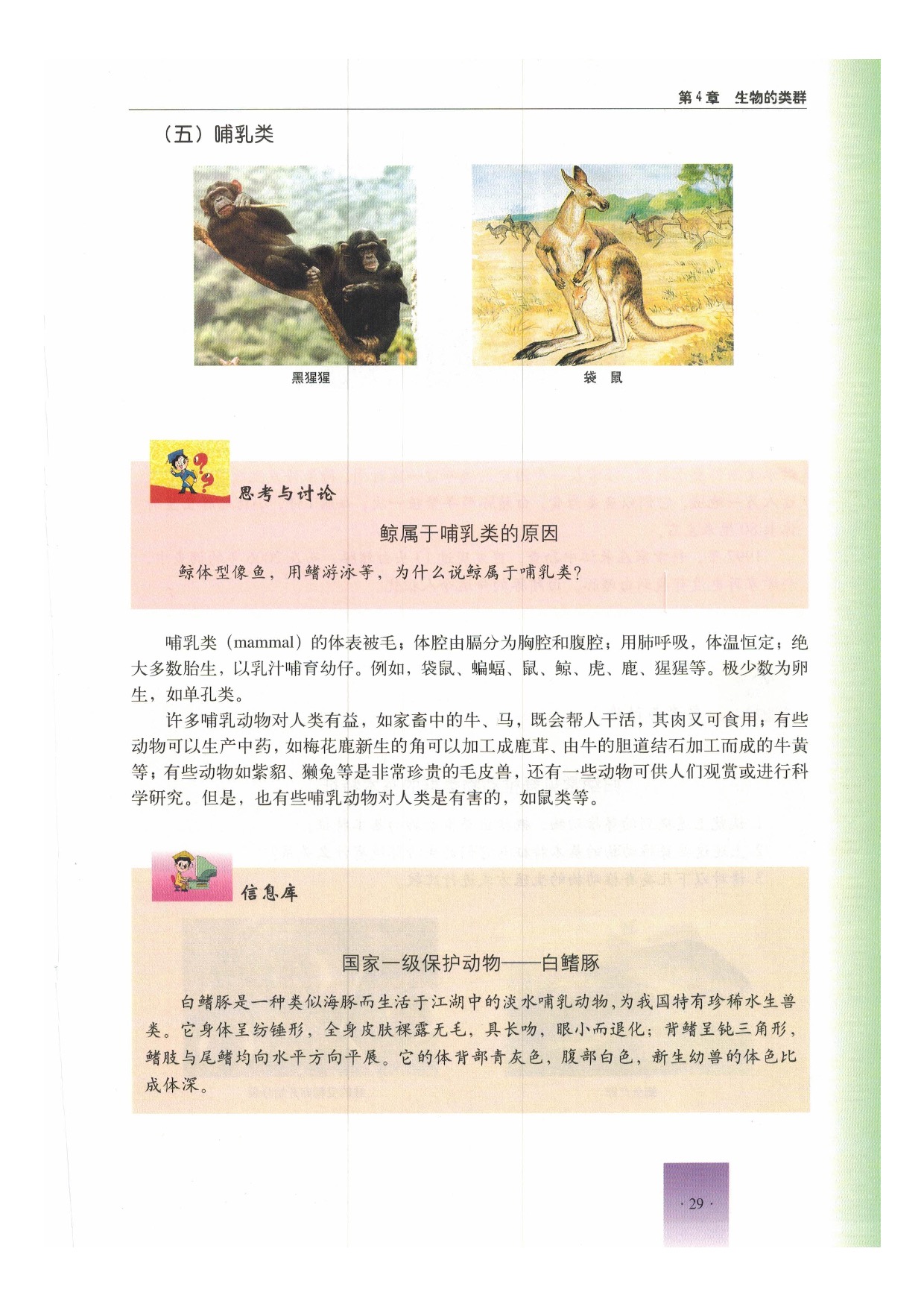 沪教版初中生物第二册第二节 动物第9页