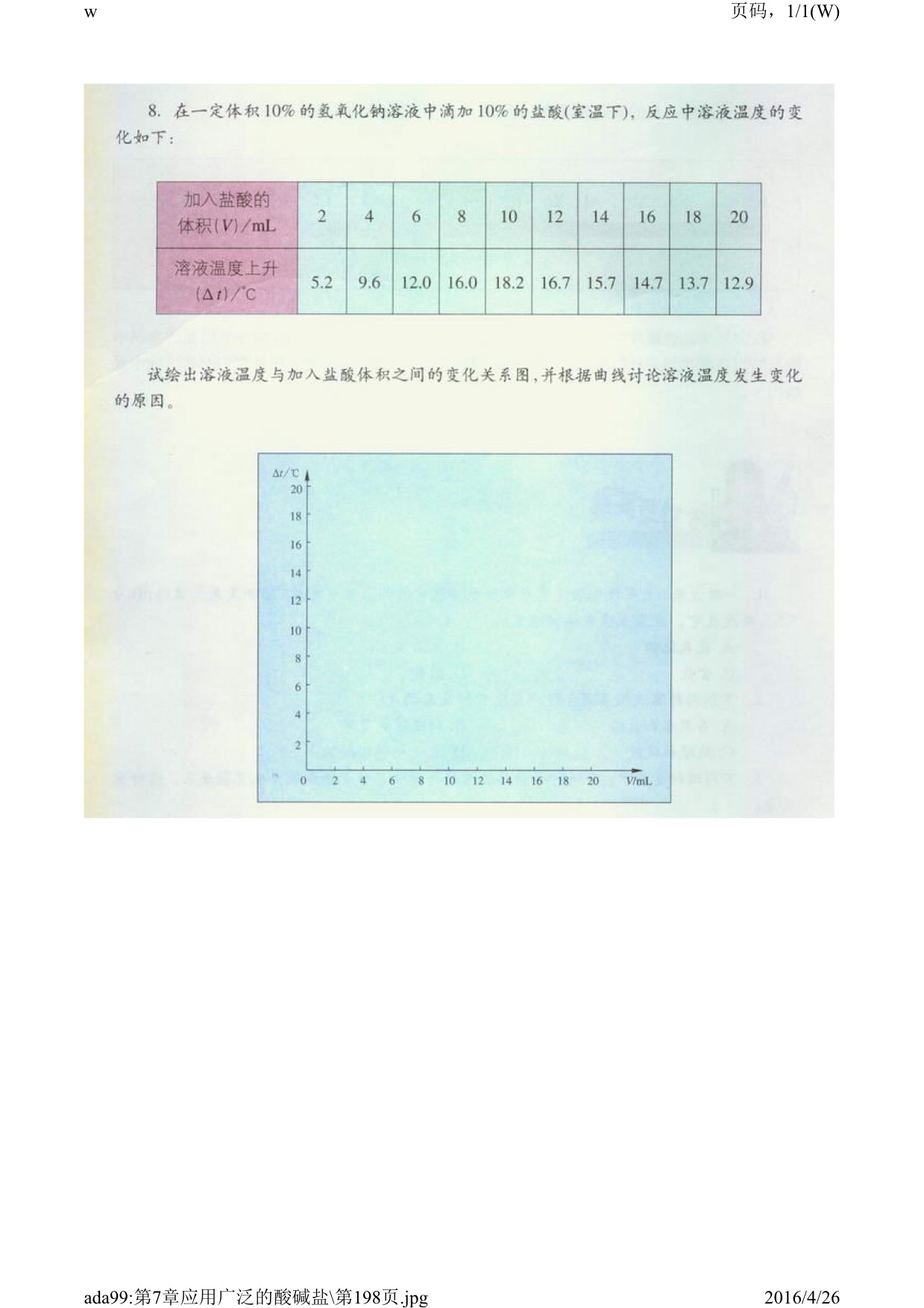沪教版初中化学九年级下册三 酸和碱的反应第5页