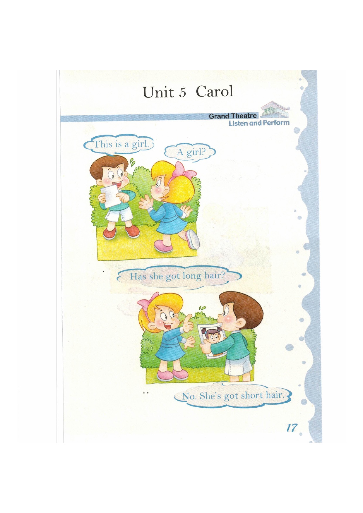 沪教版英语新世纪一年级下册Unit5 Carol第0页