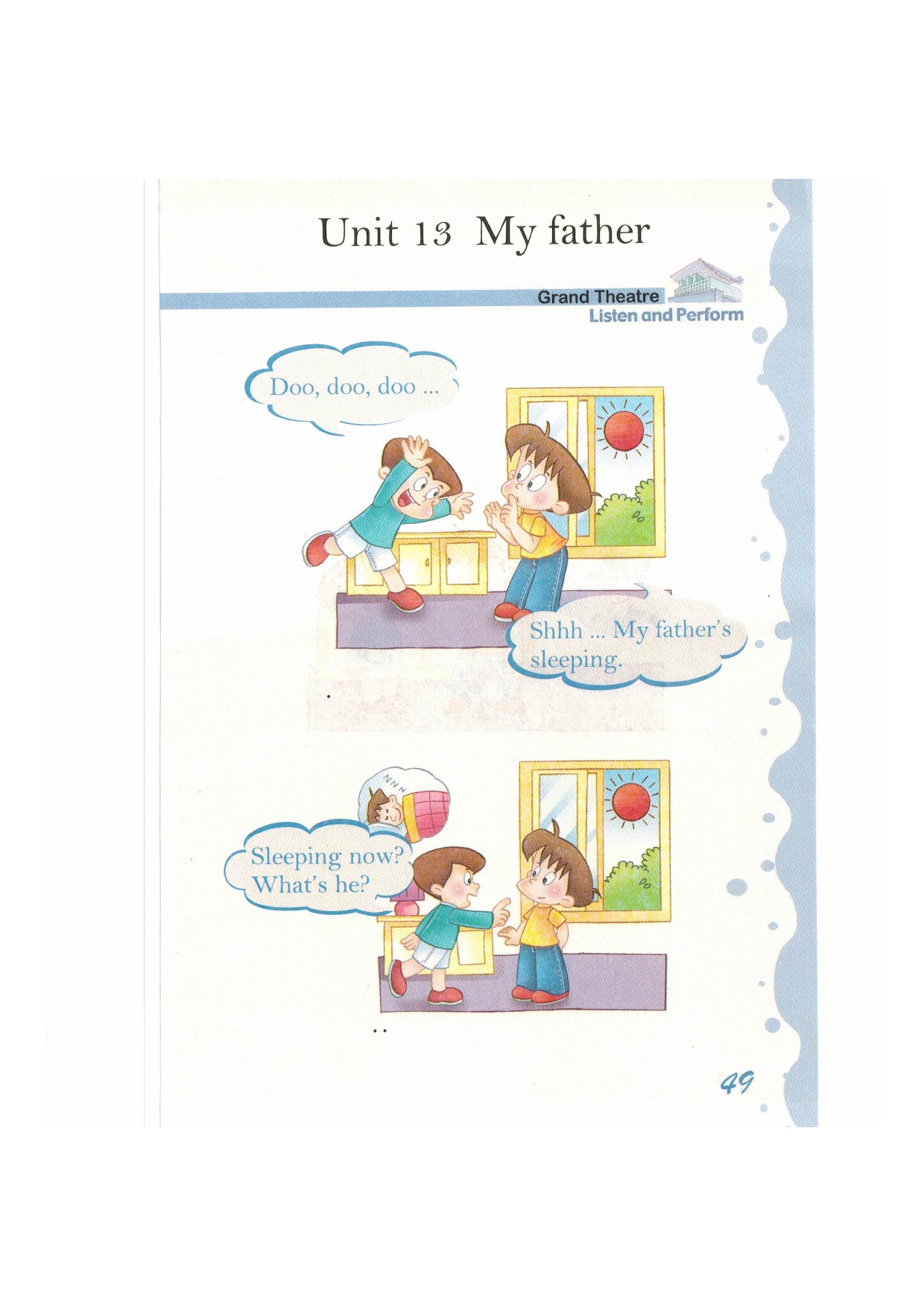 沪教版英语新世纪一年级下册Unit13 My father第0页