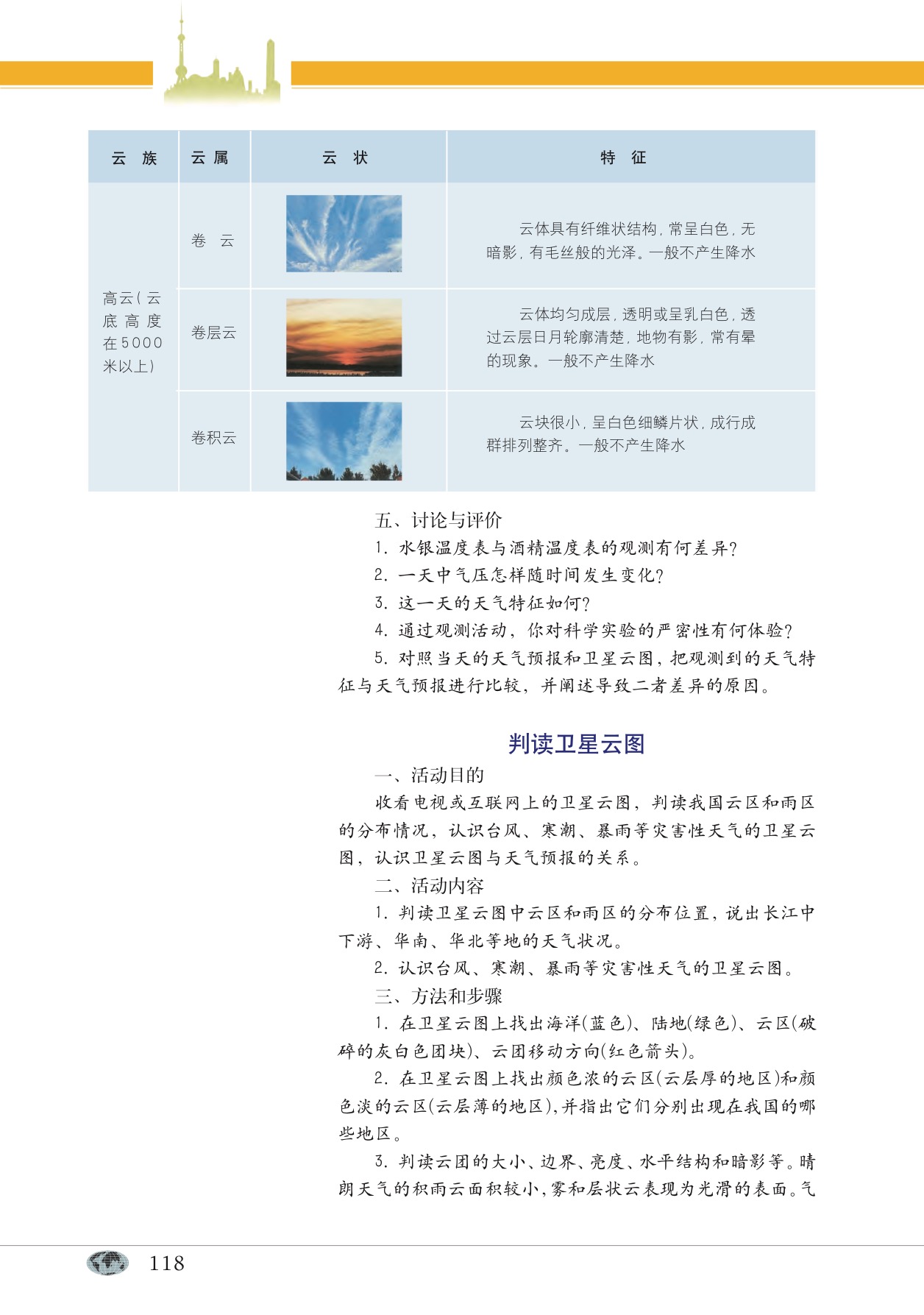 沪教版高中地理第一册专题12 人类活动与气候第14页