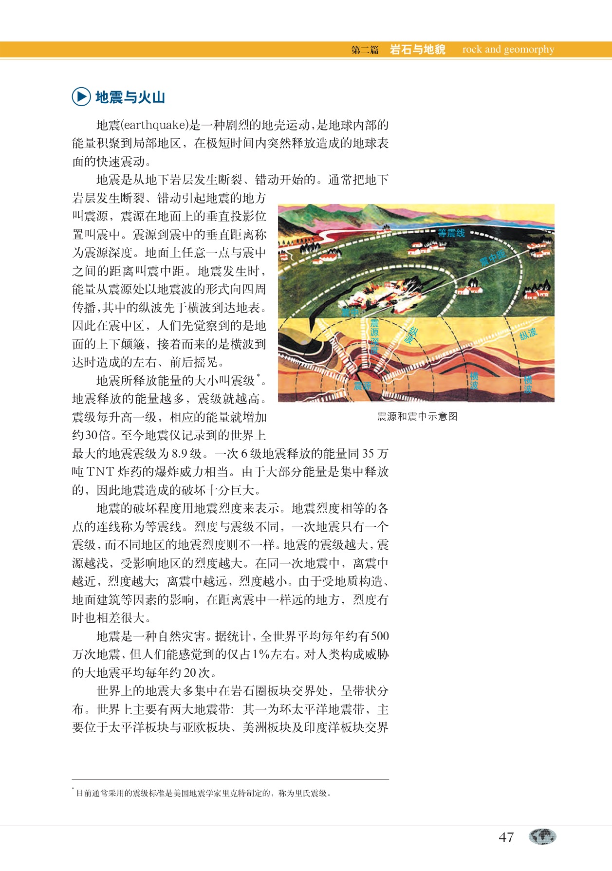 沪教版高中地理第一册专题5 板块运动第4页