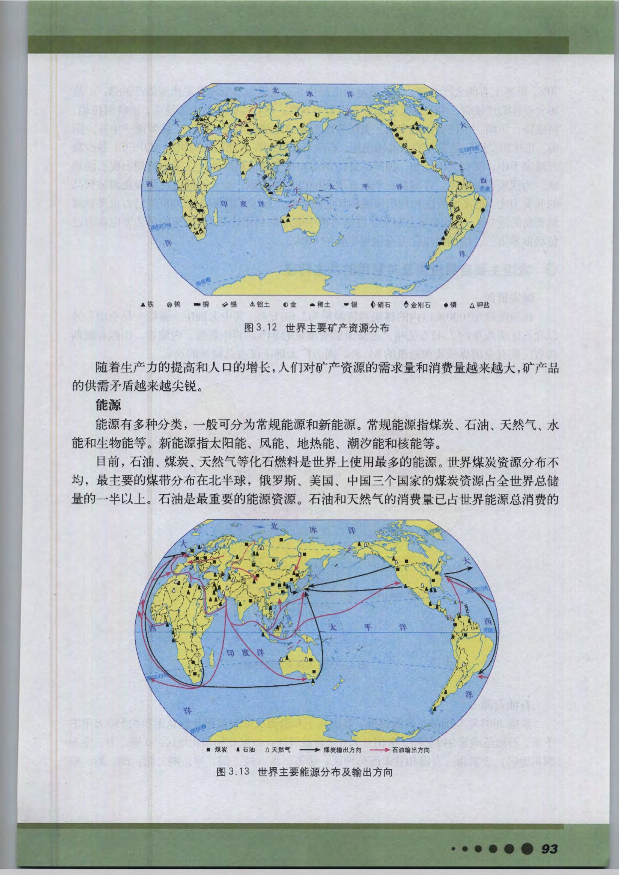 沪教版高中地理第三册专题10 自然资源的特征与分类第9页
