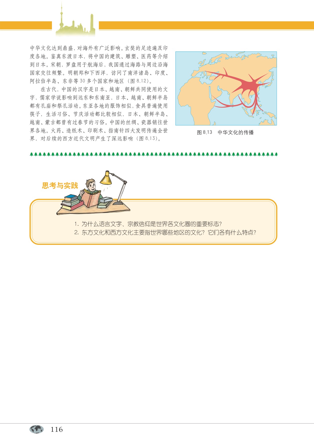 沪教版高中地理第二册专题26 世界地域文化第7页