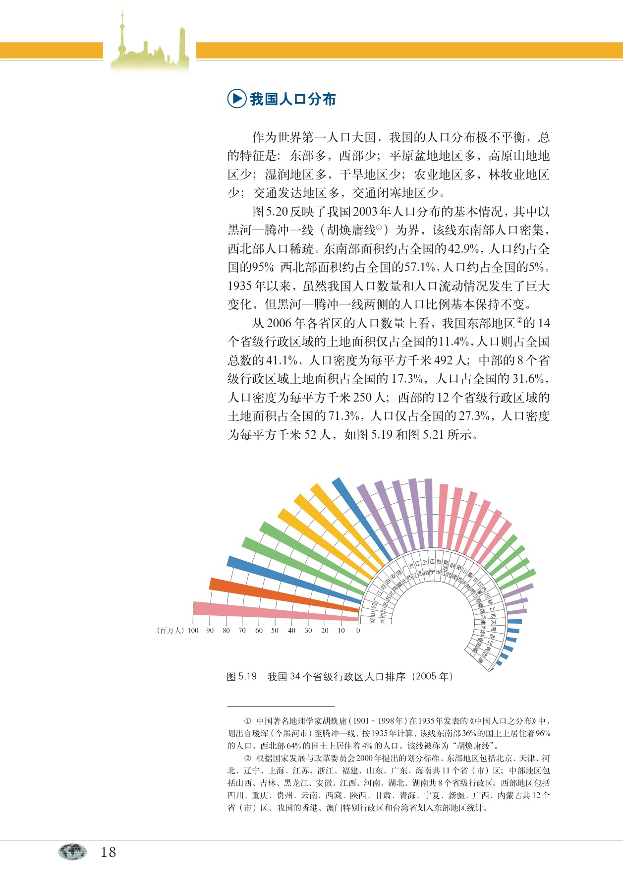 沪教版高中地理第二册专题17 人口分布与人口迁移第3页