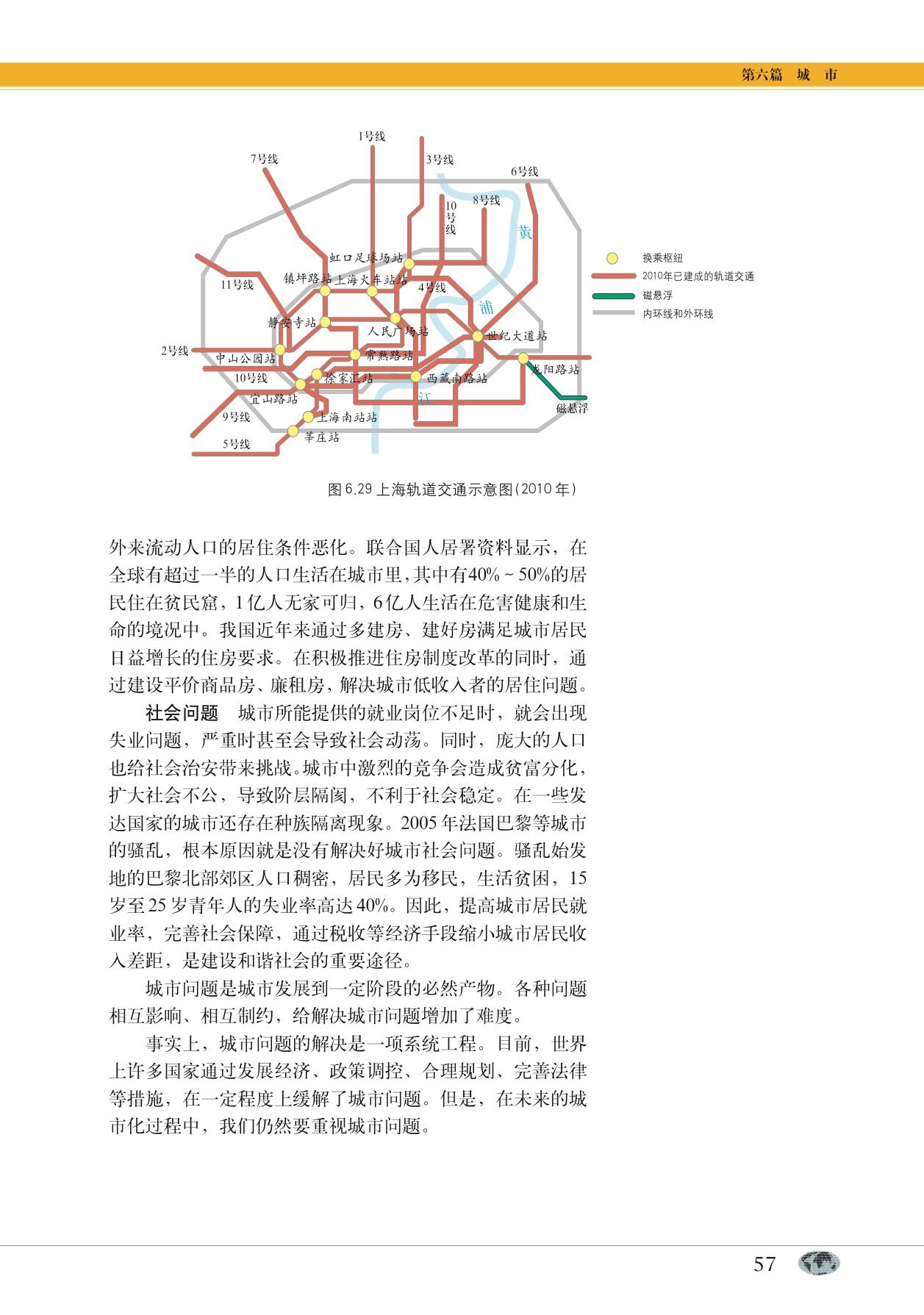 沪教版高中地理第二册专题21 城市化第7页