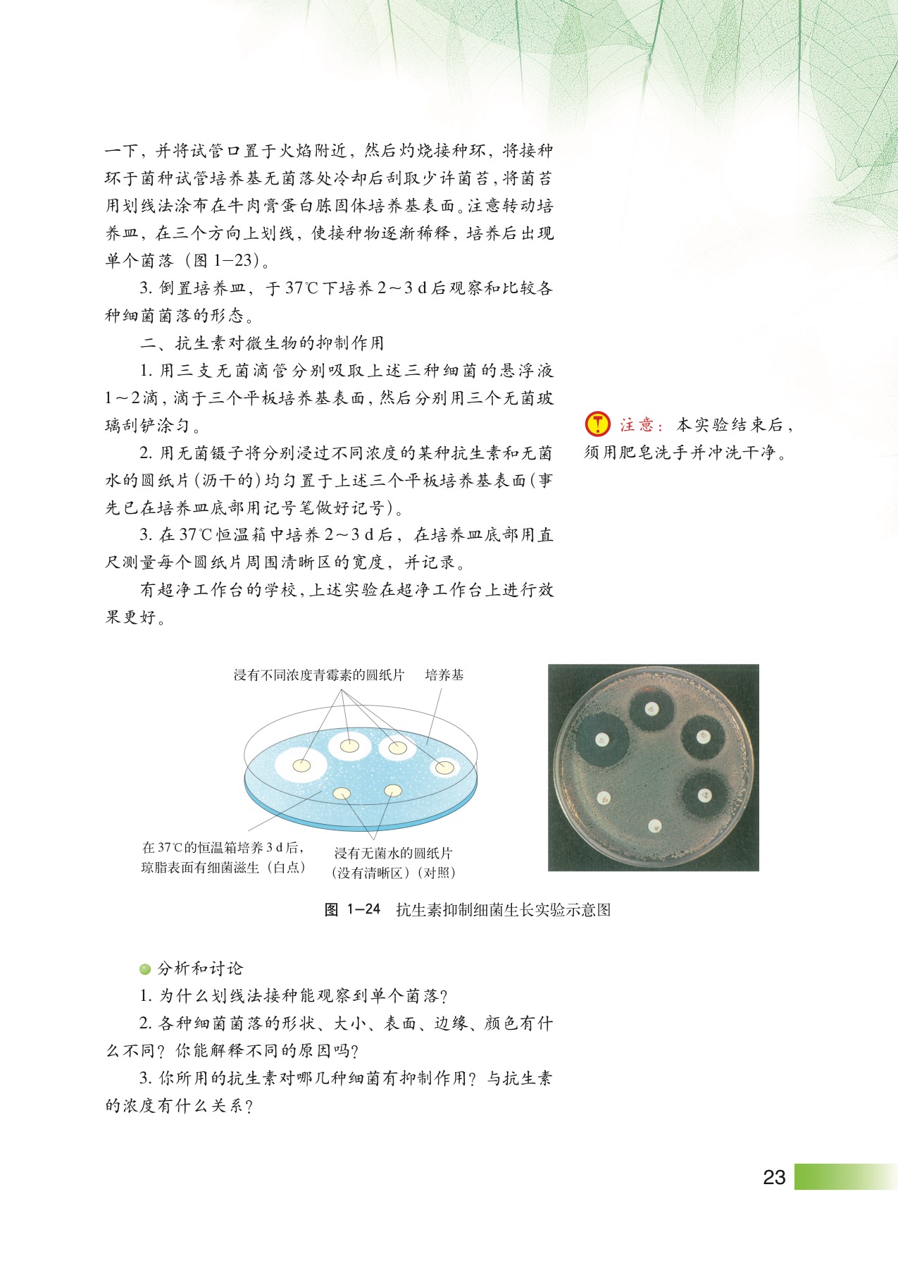 沪教版高中生物拓展型第3节 微生物的营养第4页