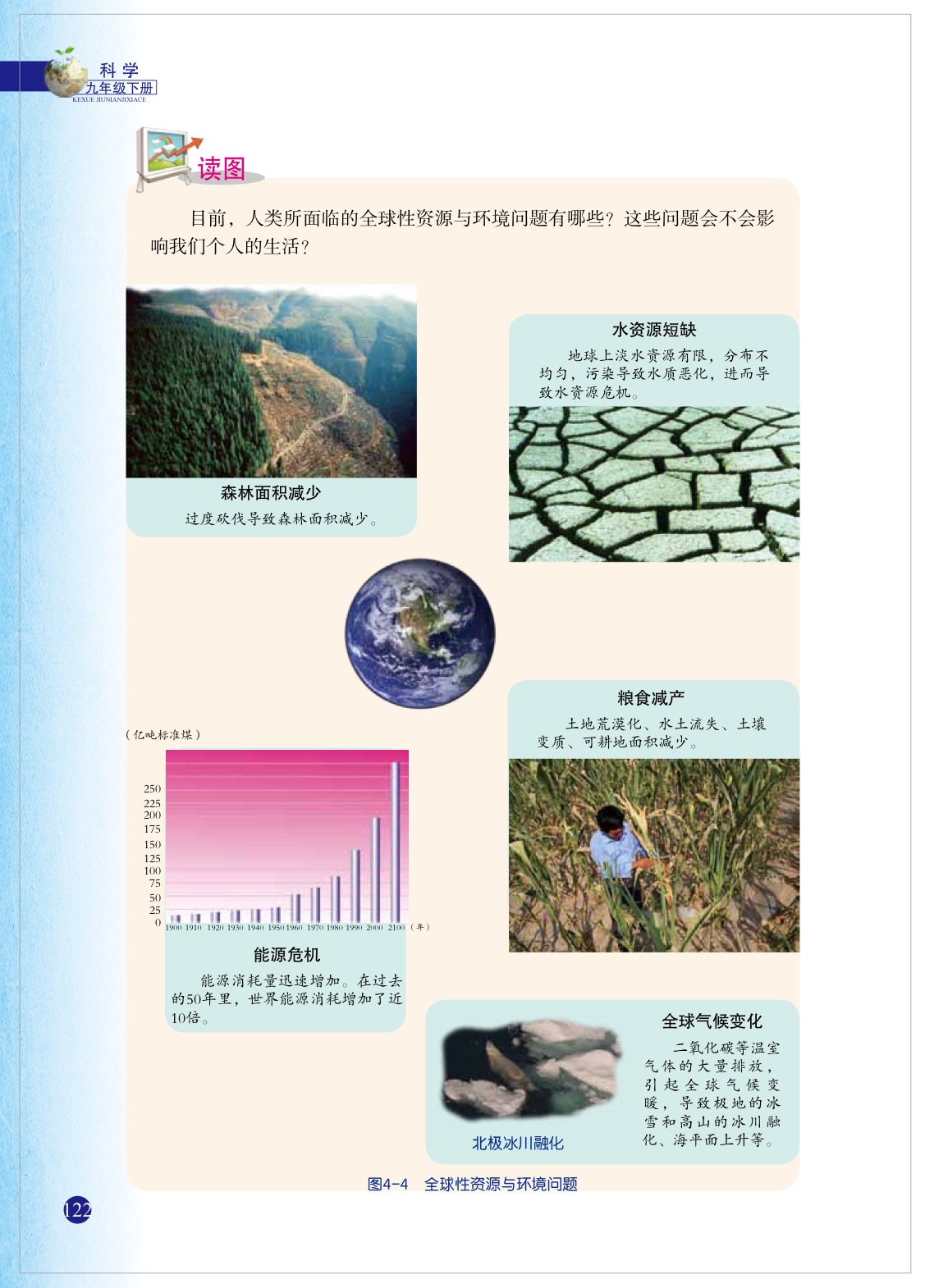 浙教版九年级下册科学1 人类发展与环境问题第3页